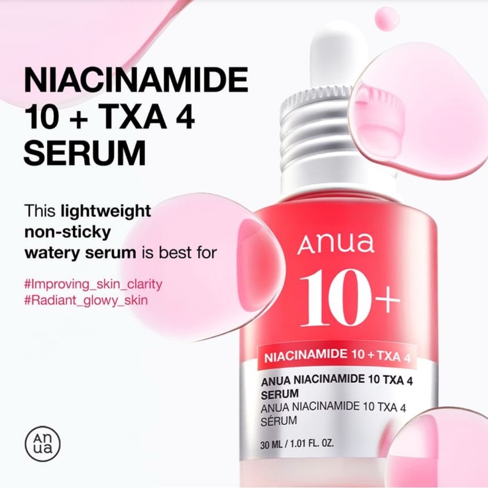 Anua Niacinamide 10+ TXA 4 Serum - Unused & Unopened